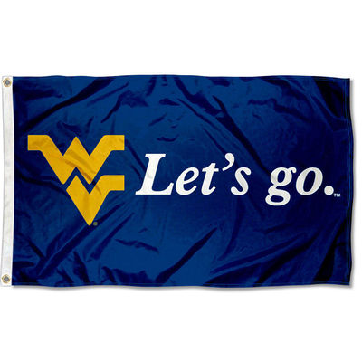 West Virginia Mountaineers Let's Go Flag亚马逊WISH EBAY热卖
