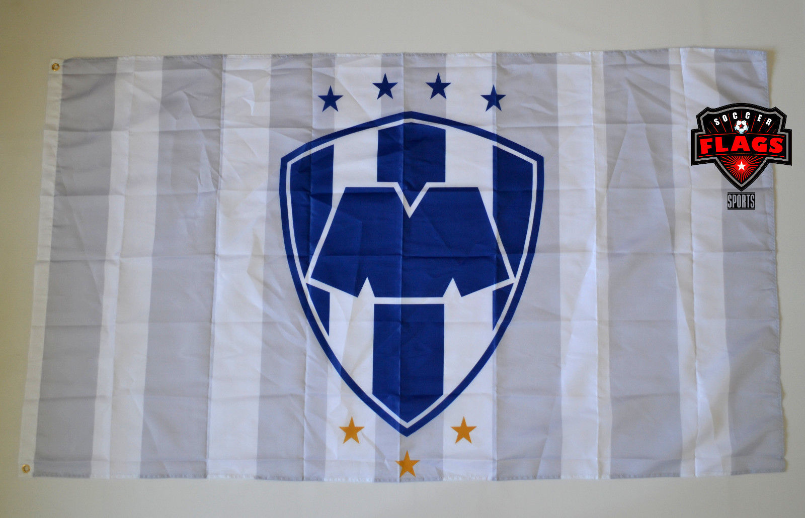 外贸货源蒙特雷的旗帜上Rayados Monterrey Flag亚马逊WISH EBAY