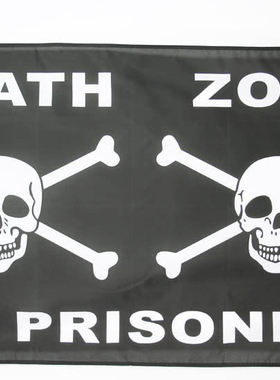 外贸货源海盗死区标志旗PIRATE DEAD ZONE Flag WISH EBAY 热卖