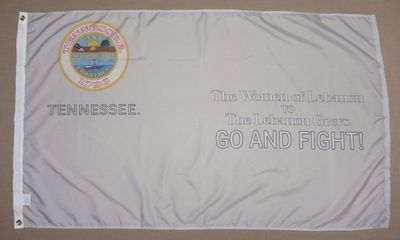 外贸旗帜Lebanon Greys Tennessee TN 1864 FLAG亚马逊WISH EBAY