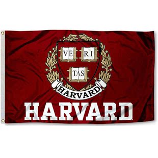 Flag亚马逊WISH EBAY热卖 Harvard 外贸货源哈佛旗帜NCAA