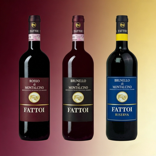 Brunello Montalcino意大利进口法托伊酒庄蒙塔奇诺干红葡萄酒