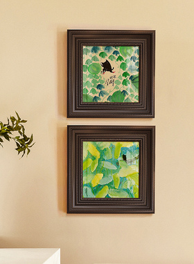 【么么黑联名款】复古风客厅装饰画趣味玄关小众艺术挂画奶油壁画