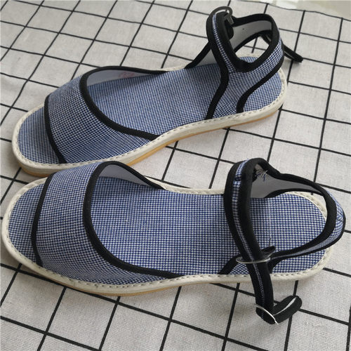 老北京布鞋凉鞋女夏季防滑耐磨