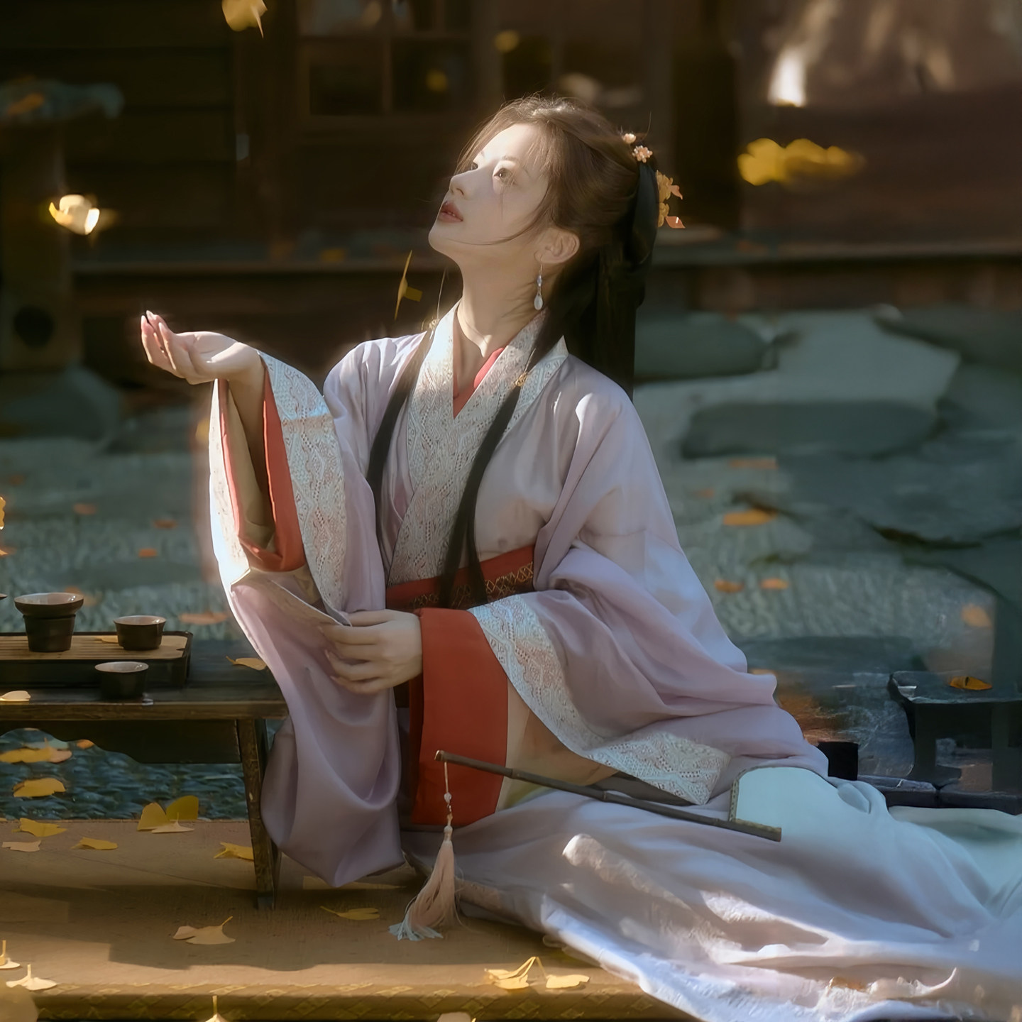 2025秋冬季新款汉服女直裾襦裙套装中国风古装复原战国袍日常可穿,女装/女士精品,汉服套装,淘宝优惠券,粉丝福利购,淘宝优惠卷