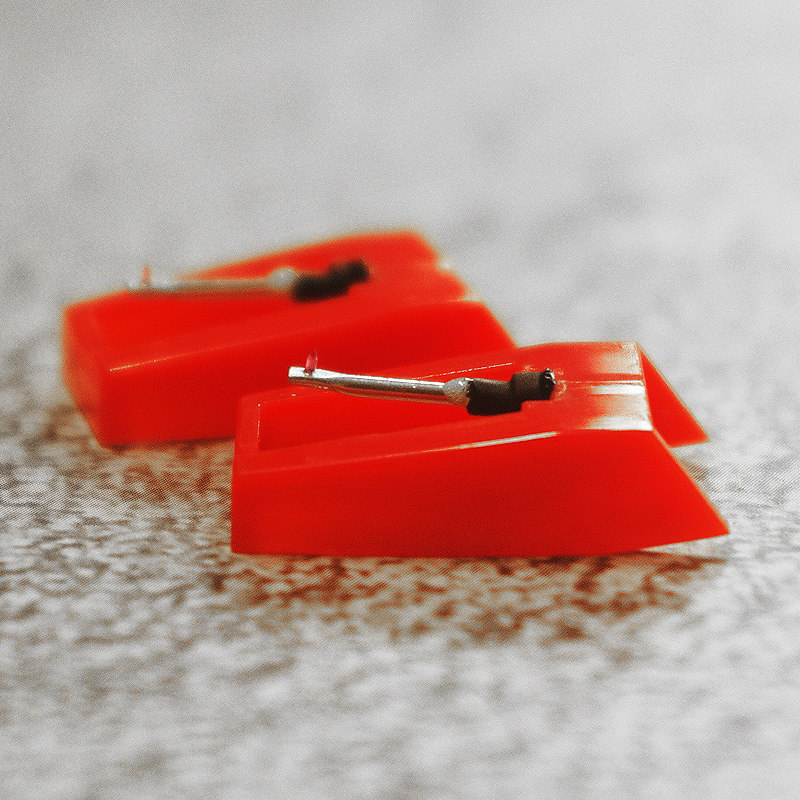 2个装压电唱针老唱机lp唱片机留声机专用唱针压电唱针