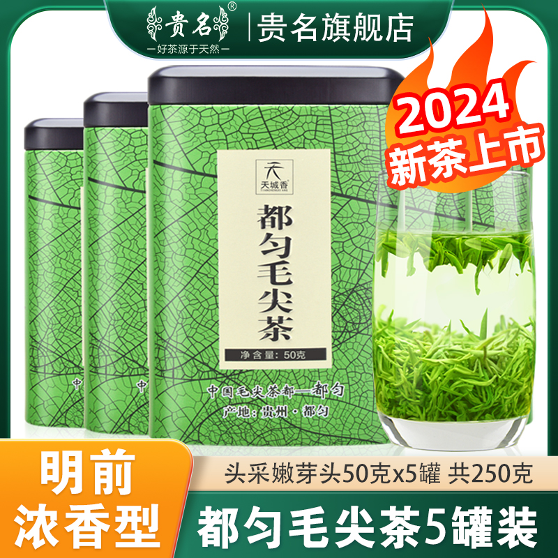 特级都匀毛尖茶2024新茶浓香型