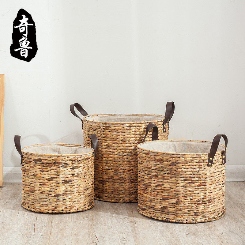 奇鲁藤编脏衣桶脏衣篓洗衣篮收纳筐大号草编筐脏衣服收纳桶阳台篓|msdalam kategori penyatuan simpanan, Rumah Storage Appliances, tong simpanan, Zangyi setong - dari Buy2taobao.com untuk memberikan perkhidmatan ejen Taobao profesional membeli