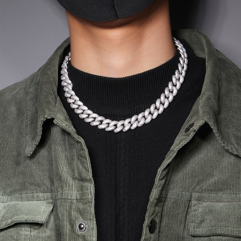 古巴链UWIN铜锆石高性价比古巴链