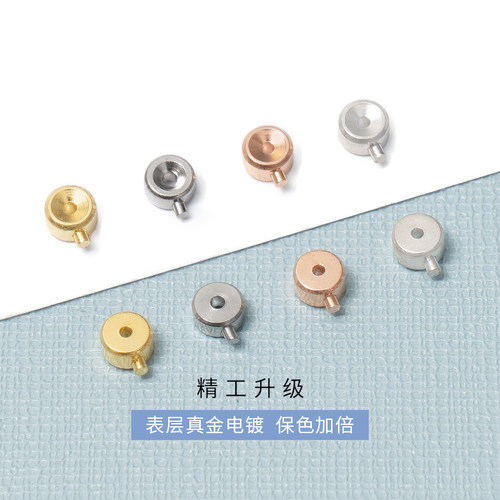 S925纯银固定卡线扣收尾扣