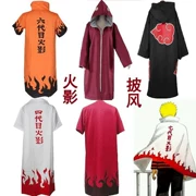 Anime ngoại vi Naruto Yusei Robe Naruto Uzumaki cosplay bảy thế hệ Cape Cloak - Cosplay