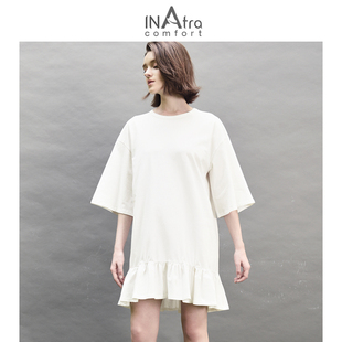 以然comfort A类婴儿级零敏舒品 孕妇家居服睡衣连衣裙纯棉宽松夏