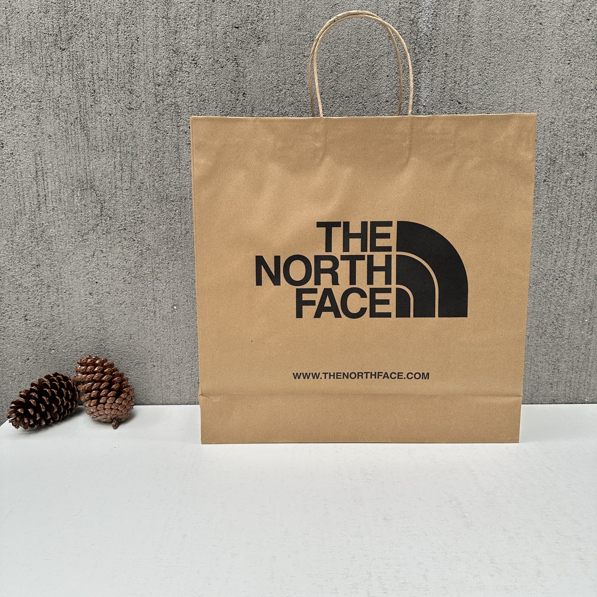 thumbnail for The North Face Official Store Genuine Tote Bag Kraft Paper Bag Shoe and Clothing Shopping Bag