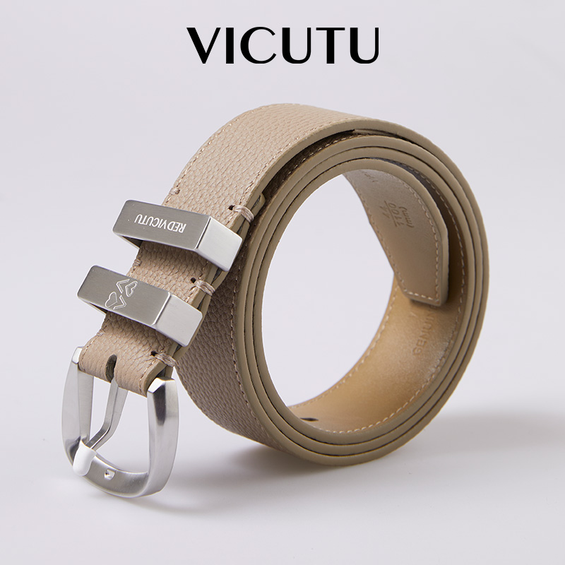 时尚荔枝纹休闲百搭潮流腰带