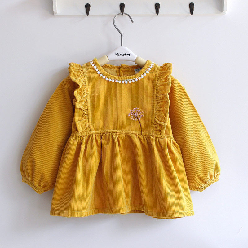 宝宝罩衣婴儿纯棉吃饭围兜女孩公主围裙秋冬儿童灯芯绒防水反穿衣,童装/婴儿装/亲子装,反穿衣/罩衣,淘宝优惠券,粉丝福利购,淘宝优惠卷