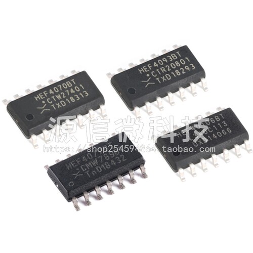 HEF4070 4071 4073 4075 4081 4082 4093 40106 BT SOP14逻辑芯片
