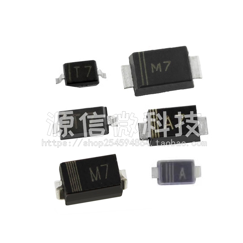 1N4007W 1N4007WS 1N4007WS SOD123/323/523 SMAF A A7 T7二极管