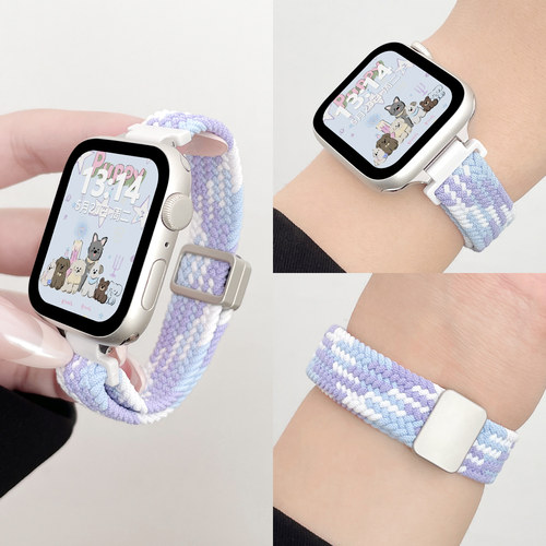 s11尼龙编织磁吸s10手表带psnld