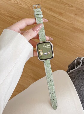 psnld适用于华为手表watch fit4/3表带fit4夏天男女生fit2皮质磁吸new/雅致/时尚款替换腕带Fit3表带