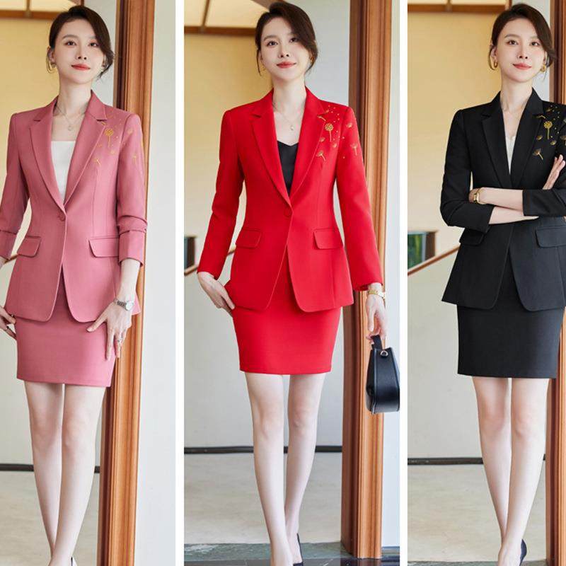 微弹气质粉色装职业套女长袖秋冬复古国风瘦白AL732571领正主管装,女装/女士精品,职业女裤套装,淘宝优惠券,粉丝福利购,淘宝优惠卷