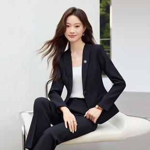 高级感西装装女套春秋新款管理层正百AJN8692装搭职业装尚时通勤