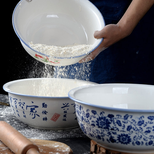 老式家用面缸特大厨房陶瓷盆