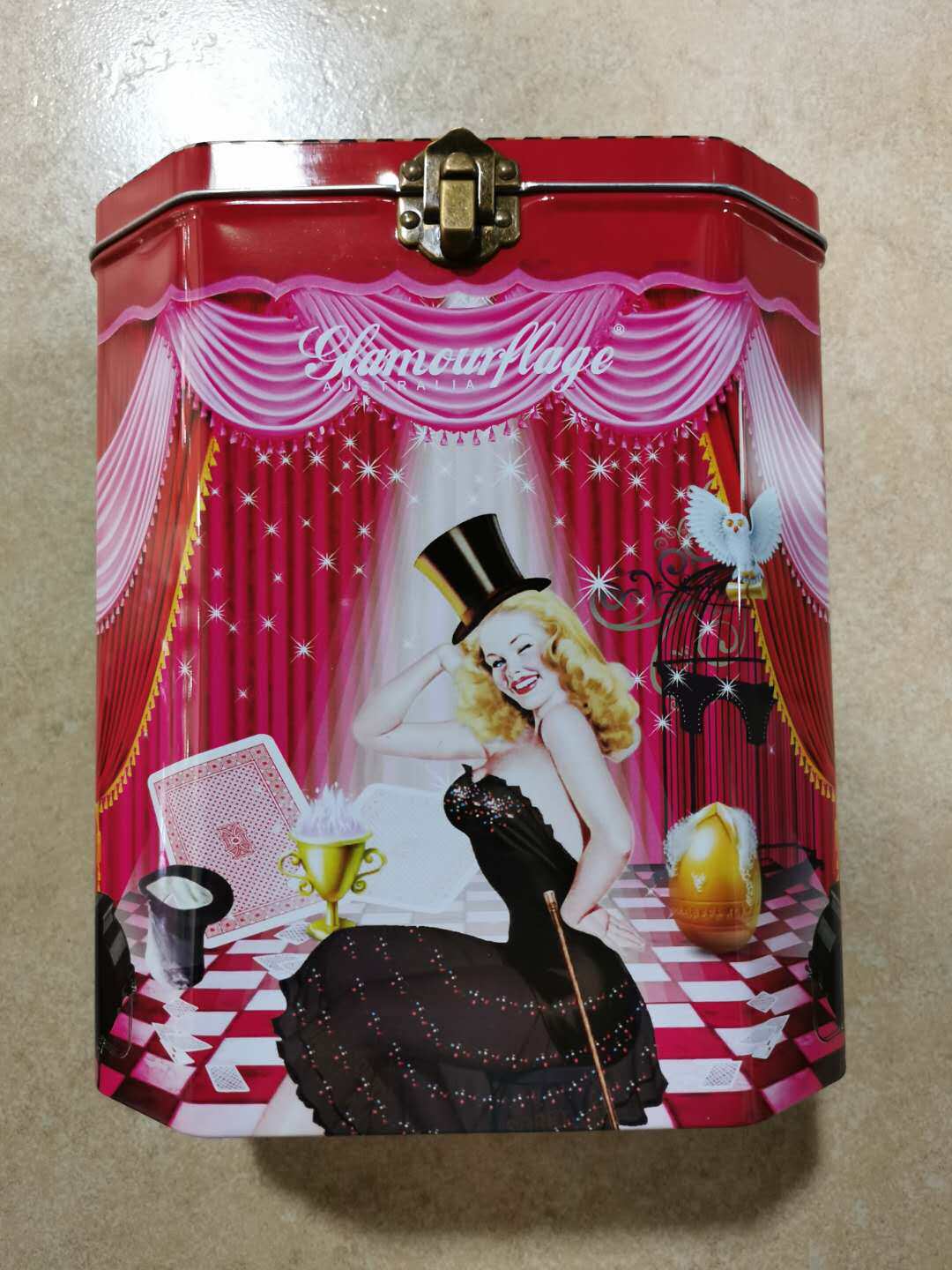 格兰玛弗兰魔法宝盒高20厘米,宽15厘米收纳箱