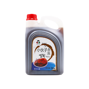 小伙子鱼露3kg 商用海鲜汁腌制韩式辣白菜韩国泡菜专用调料调味汁