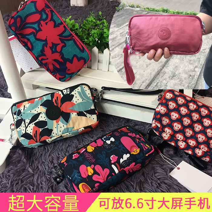 猴子手拿包女2024新款潮大容量手抓长款零钱气质时尚小包可放手机