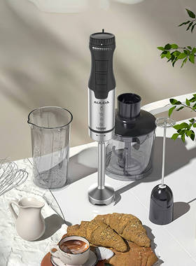 1400W 奥朗达料理棒婴儿辅食机打蛋器家用电动搅拌小型绞肉榨果汁