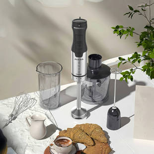 AULDA奥朗达料理棒婴儿辅食机打蛋器家用电动搅拌小型绞肉榨果汁