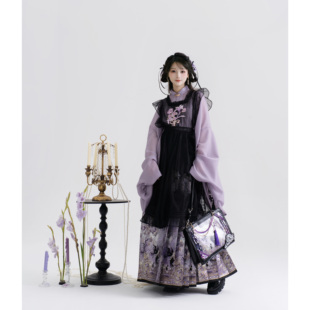 素织金仿妆花马面汉洋折衷国风日常千金感 原创汉元 芷蘅间 山间觅