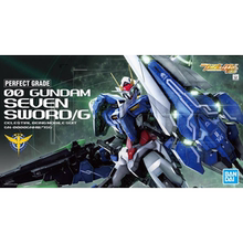 现货 万代 PG 1/60 GN-0000GNHW/7SG 00 七剑 7剑 高达拼装模型