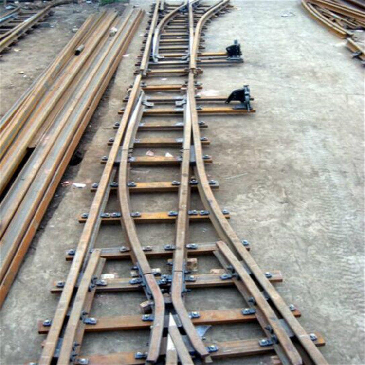 现货铁路轨道道岔双开道岔zdk638/4/12单开道岔交叉渡线道岔