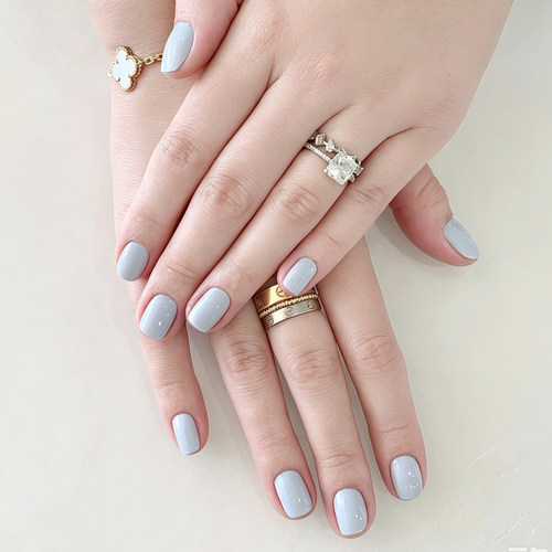 ESSIE扭扭瓶指甲油162雾霾蓝免烤