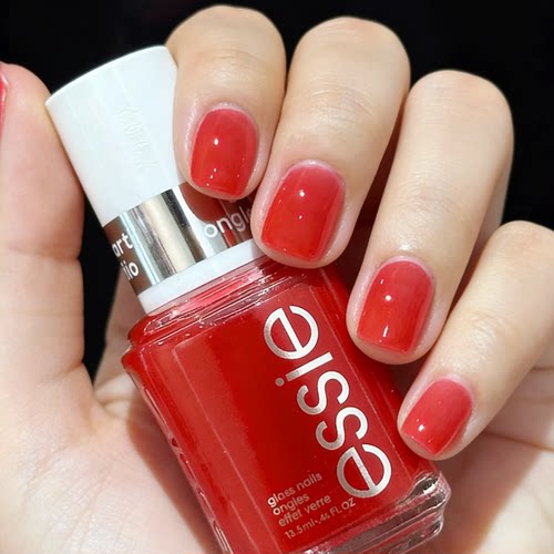 ESSIE透感洋柿子红指甲油