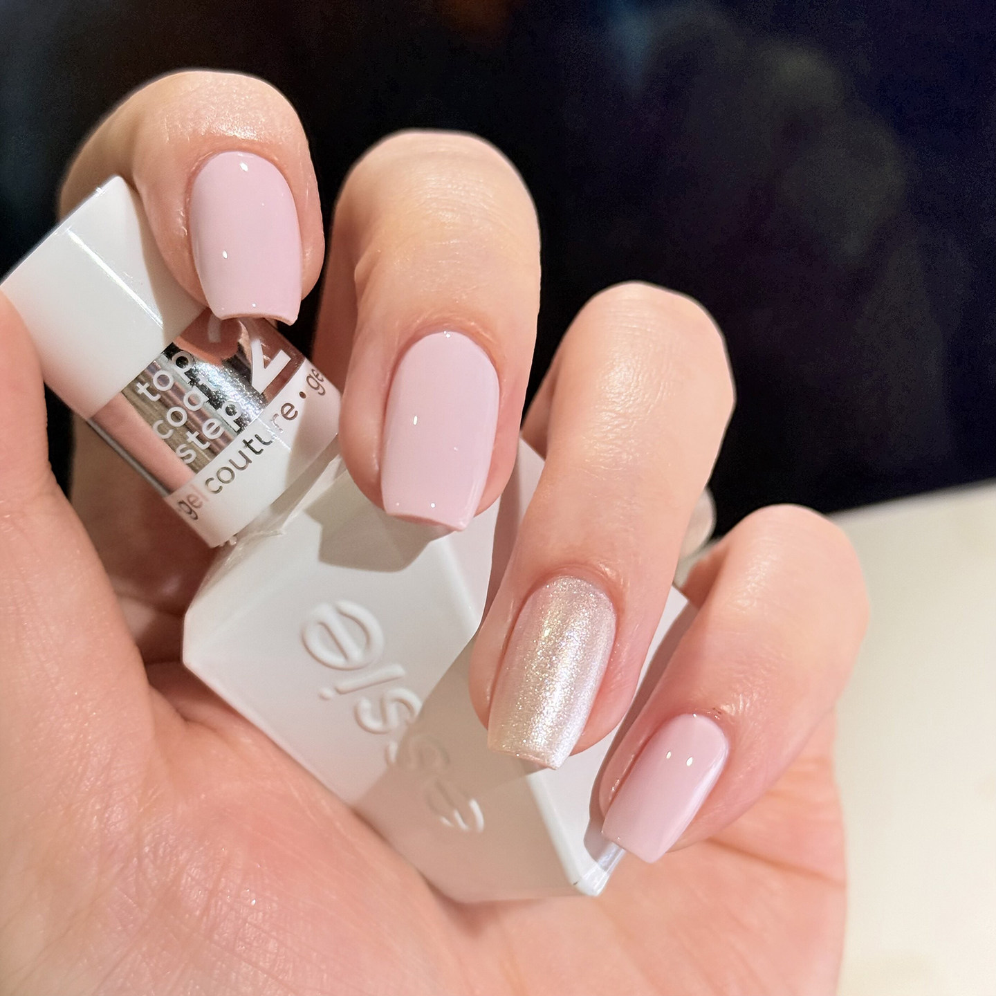 美国ESSIE正品指甲油粉色芭比粉