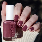 ESSIE指甲油Angora Cardi豆沙紫免烤持久336气质显白罗子君同款