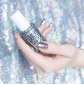 3004指甲油银色晶彩亮片 透明小亮片Set 美国ESSIE Stones 958