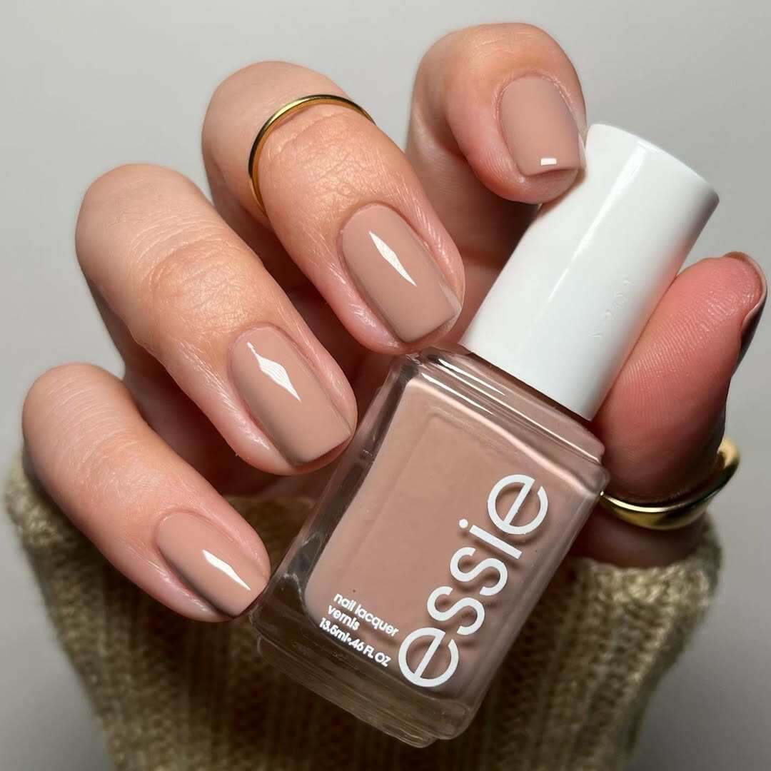 美国essie指甲油气质藕荷色Lady Like经典裸色764免烤101通勤316