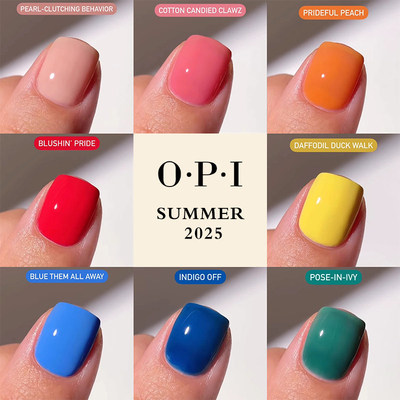 美国OPI指甲油2025夏季新款果冻