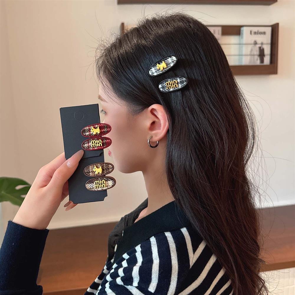 刘海字母东发夹碎侧边狗格