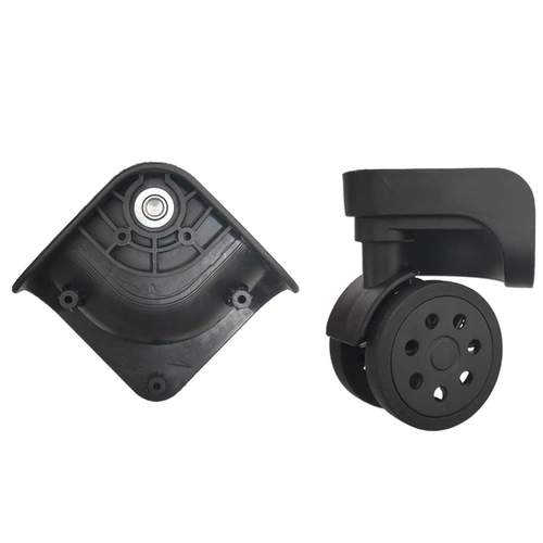 Универсальный черный износостойкий сменный чемодан