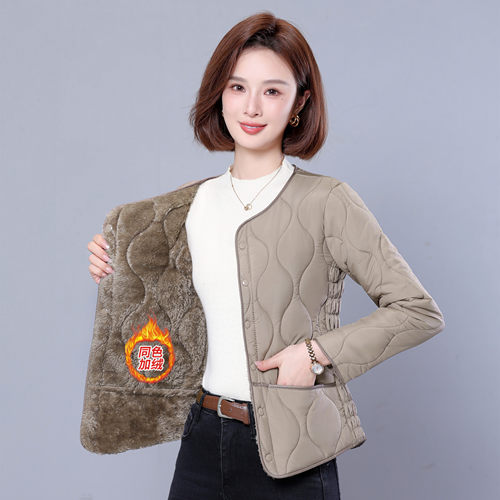 小棉袄女短款2025冬季新款