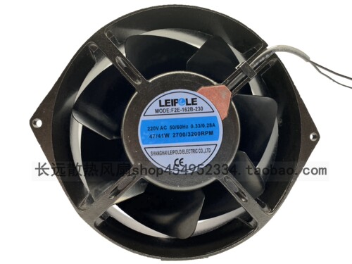 雷普 LEIPOLE F2E-162B-230 17055 230v 0.33A 全金属 耐高温风扇 - 封面