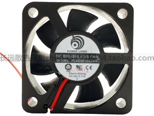 原装POWER LOGIC PLA05015S24H 24V 0.17A 5CM 5015 2线 散热风扇