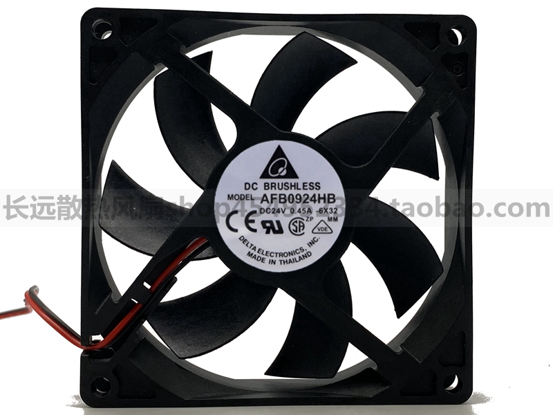 台达 9CM 9020 24V 0.45A AFB0924HB 机器人 工控变频器 散热风扇