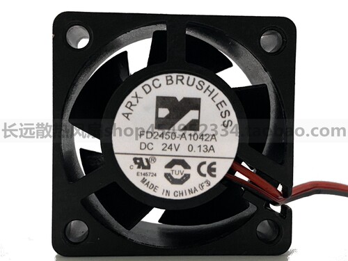 原装 ARX FD2450-A1042A 24V 0.13A 4020 4CM 2线 静音散热风扇