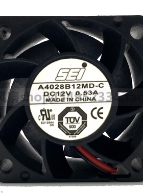 SEIA4028B12MD-C 4028 12V 0.53A 暴力PN371-2095 服务器散热风扇