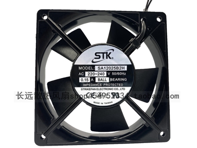 全新STK SA12025B2H AC220-240V 0.15A 12CM轴流风机 SA12025S2H